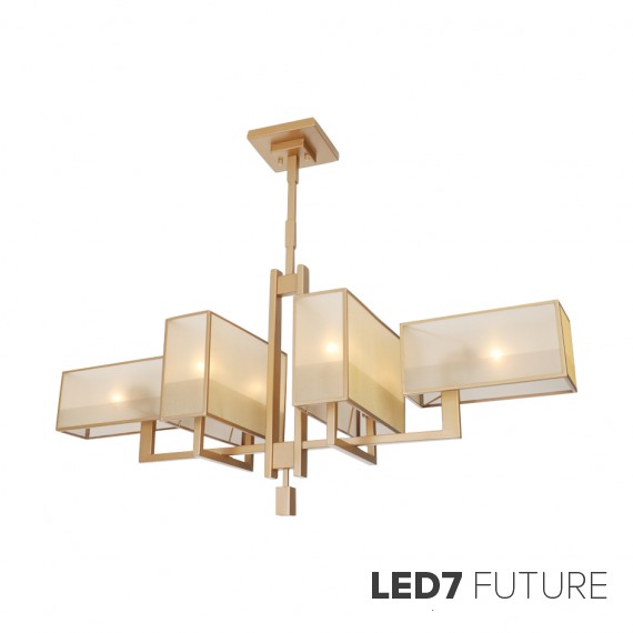 Fine Art Lamps - Perspectives Chandelier